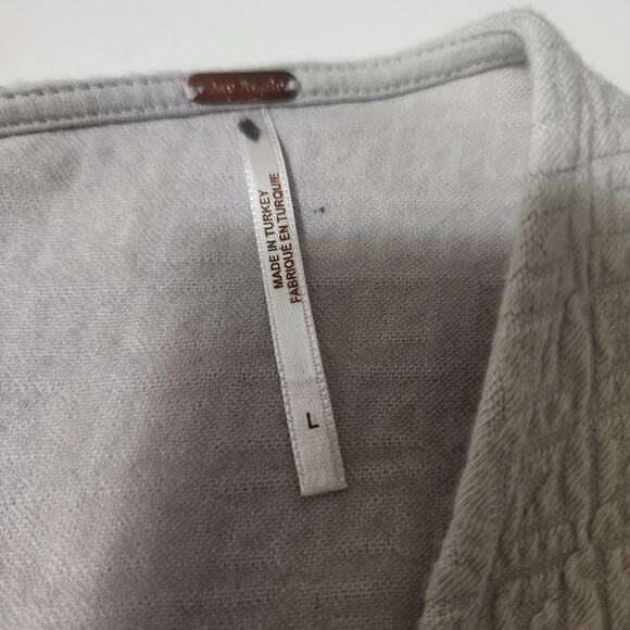 Free People Easy Street Swing Dress Womens L lagenlook boho chic quilted - Picture 3 of 8